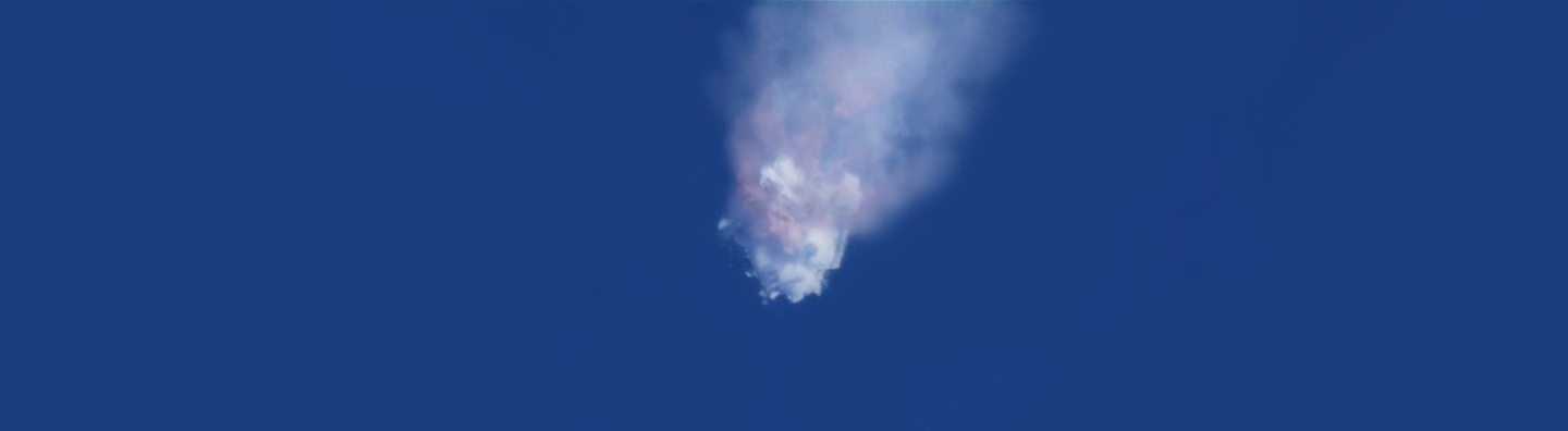 Explosion of Space X Falcon 9_V02